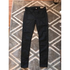 rag & bone coated jeans